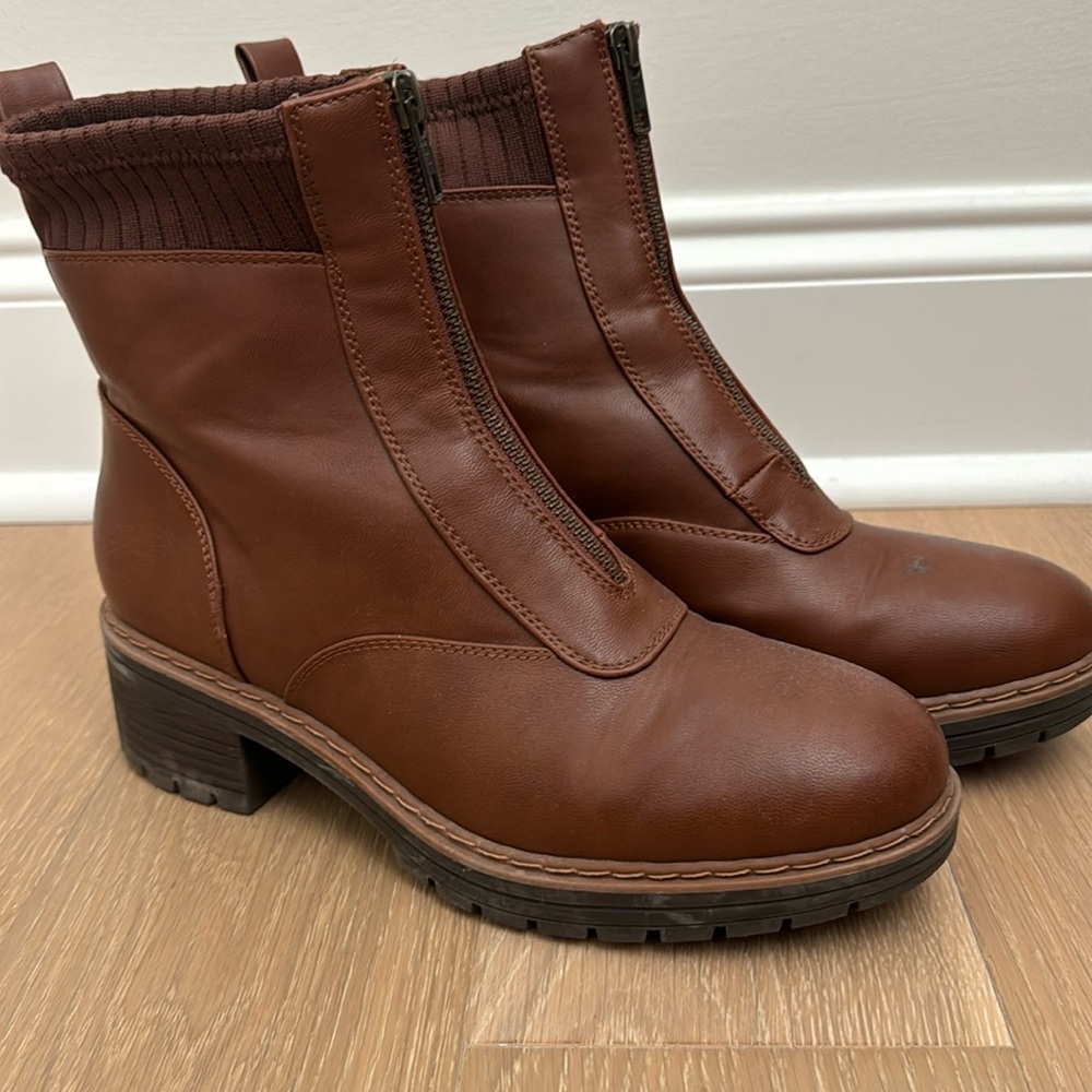 Brown Baretraps boots- bought from DSW last season